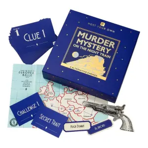 Host Your Own Murder Mystery on the Night Train Game by Talking Tables