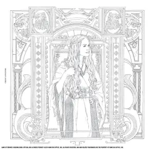 HBO's Game of Thrones Coloring Book: (Game of Thrones Accessories, Game of Thrones Party Gifts, GOT Gifts for Women and Men) [Book]