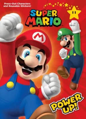 Nintendo Super Mario Deluxe Activity Set Coloring Book 500 Pieces  Collectible