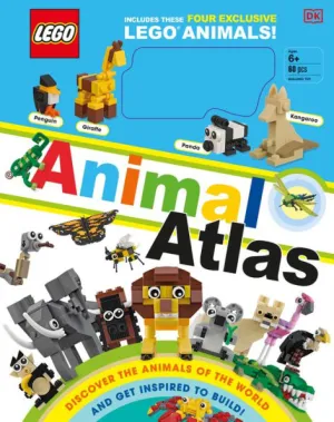 LEGO Animal Atlas: Discover the Animals of the World and Get Inspired to Build! by Skene, Hardcover | Barnes & Noble®