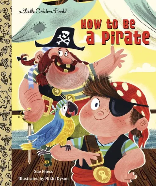 How to be a pirate book cover.