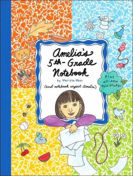 Amelia's 5th-Grade Notebook book cover.
