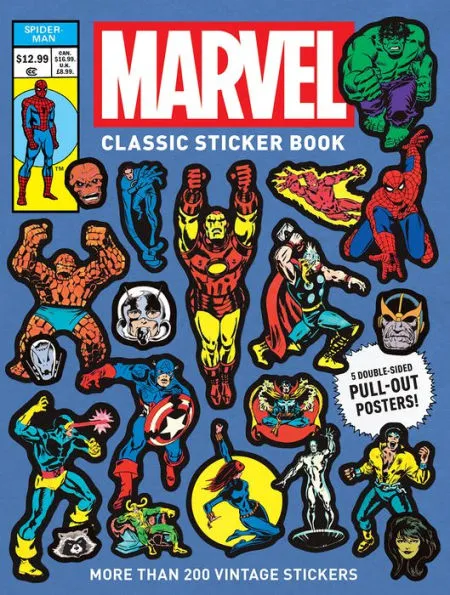 Marvel Classic Sticker Book|Paperback