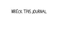 Wreck This Journal Everywhere