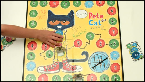 Pete the Cat Groovy Buttons Game