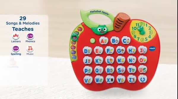 VTech Tote 'n Go Laptop alphabet Apple Educational Toy kids letters