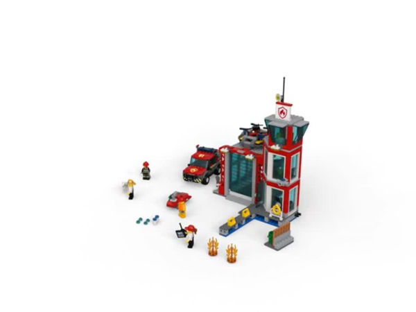 Øl Løve Enig med LEGO City Fire Station 60215 by LEGO Systems, Inc. | Barnes & Noble®