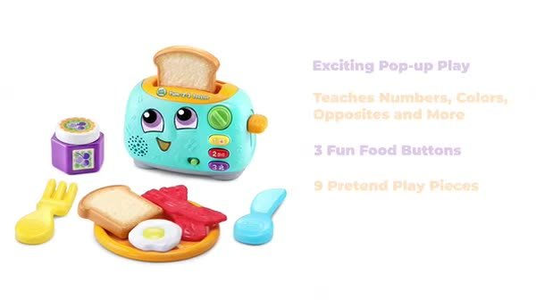 LeapFrog Yum-2-3 Toaster - Product Video