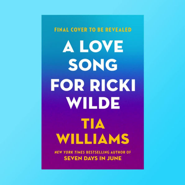 A Love Song for Ricki Wilde - Cover Reveal