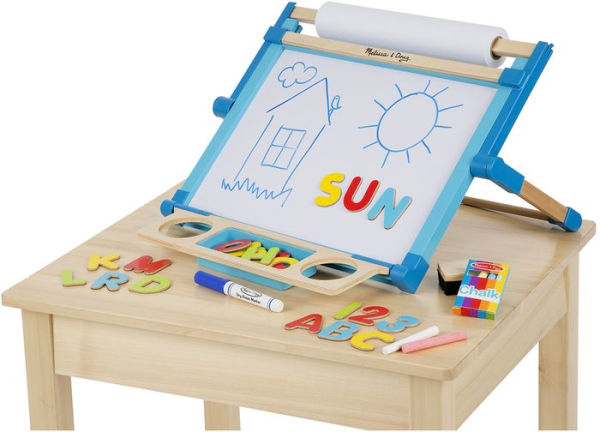 Double-Sided Magnetic Tabletop Easel by Melissa & Doug