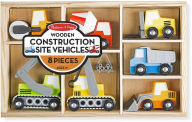 Title: Wooden Construction Site Vehicles
