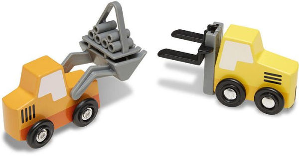 Wooden Construction Site Vehicles