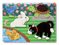 Title: Melissa And Doug Pets Touch and Feel Puzzle