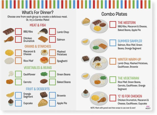 melissa and doug combine and dine dinners