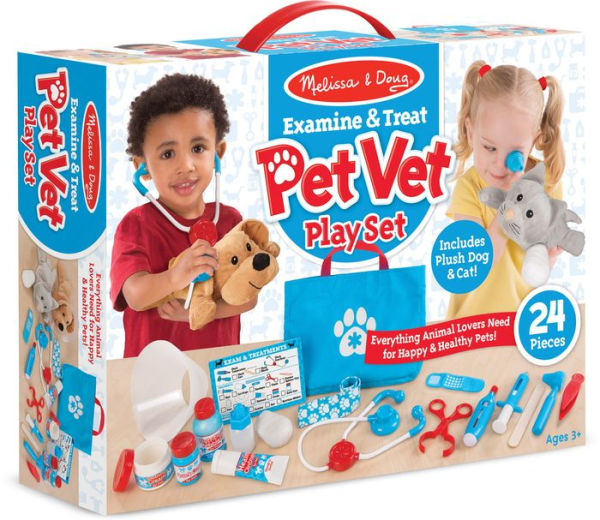 Examine & Treat Pet Vet Play Set