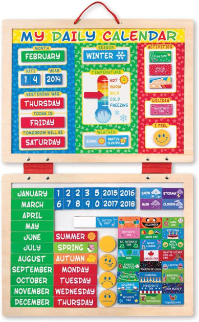 My First Daily Magnetic Calendar | 772092531 | Item | Barnes & Noble®