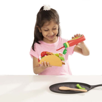 melissa and doug taco and tortilla set