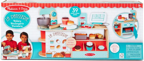 Melissa & Doug Wooden Cafe Barista Coffee Shop