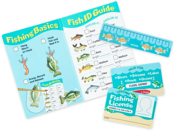 Melissa & Doug Let's Explore Fishing Play Set