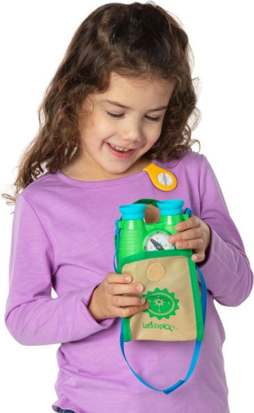 Melissa & Doug Let's Explore Binoculars & Compass Play Set