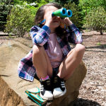 Alternative view 5 of Melissa & Doug Let's Explore Binoculars & Compass Play Set