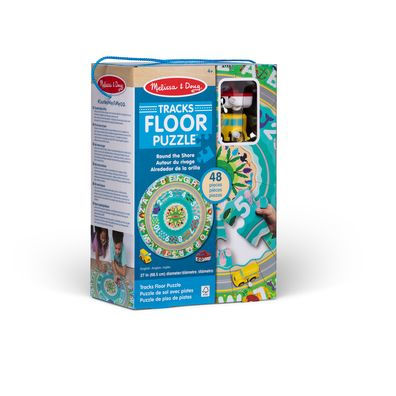 Melissa & Doug Round the Shore Floor PUzzle & Play Set