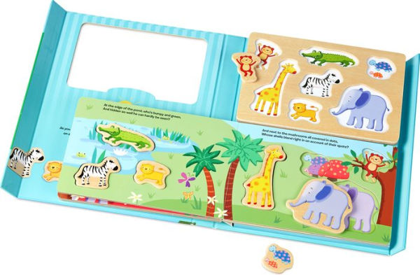 Book & Puzzle Play Set: In the Jungle