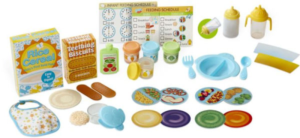 Melissa & Doug Mine to Love Mealtime Play Set