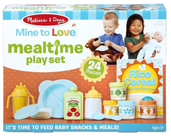 Melissa & Doug Mine to Love Mealtime Play Set