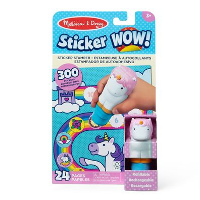 MELISSA & DOUG Sticker WOW! Activity Pad Set - Unicorn