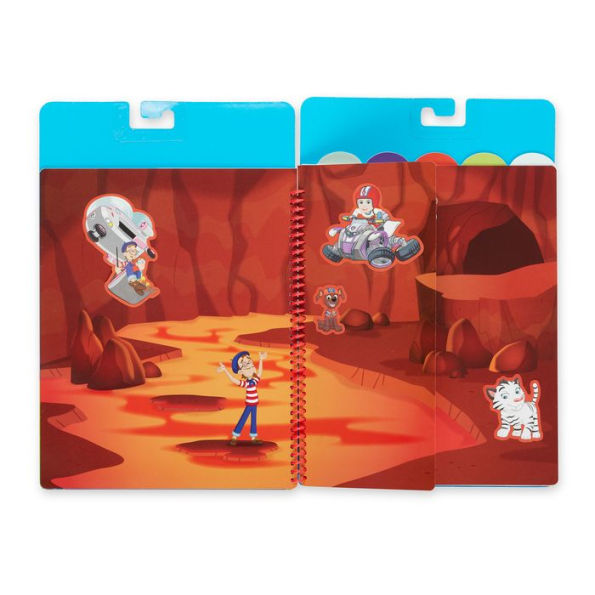 Paw Patrol Restickable Stickers Flip-Flap Pad - Ultimate Rescue