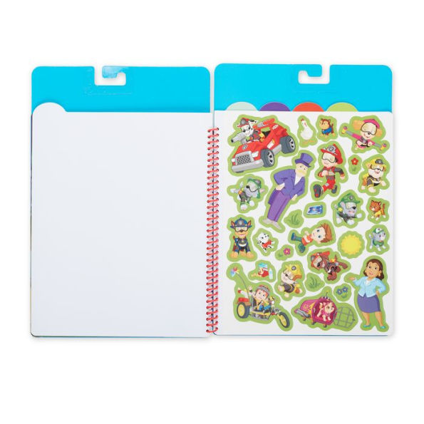 Paw Patrol Restickable Stickers Flip-Flap Pad - Ultimate Rescue