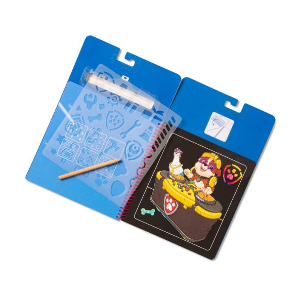 Paw Patrol Scratch Art Pad - Chase