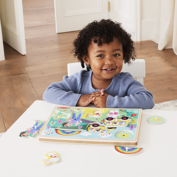 MELISSA & DOUG Ms. Rachel Sound Puzzle in Display