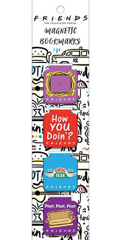 Friends Magnetic Bookmark Set