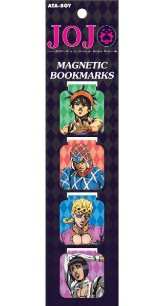 JoJo's Bizarre Adventure Magnetic Bookmark Set