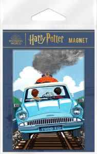 Title: Harry Potter Flying Car Carded Magnet