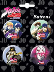 Title: JoJo's Bizarre Adventure Carded Set of Four 1.25