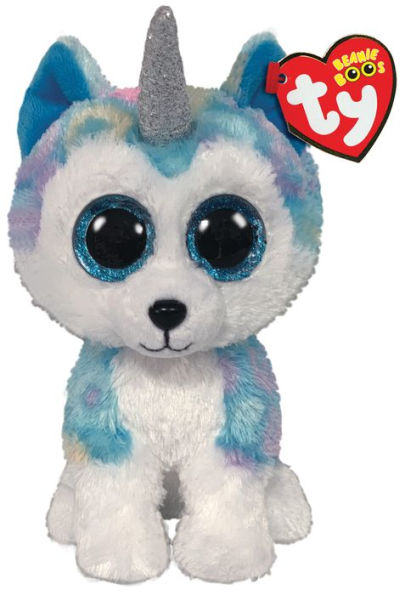 Ty Beanie Boos - Helena the Husky with Horn - 6