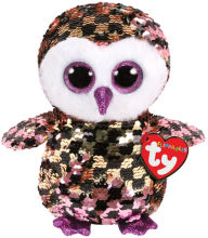 Title: Checks - Owl Sequin Pink/Blk Regular