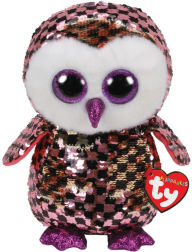 Title: Checks - Owl Sequin Pink/Blk Medium