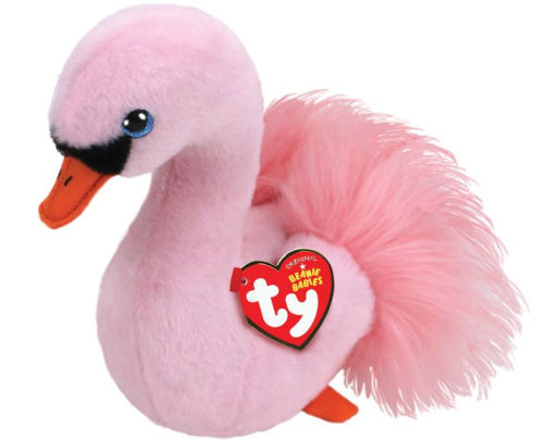 swan cuddly toy