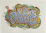 Alternative view 2 of Happy Birthday Card Happy Birthday Lettering