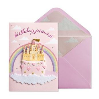 Birthday Card Princess Castle