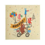 Birthday Card Hooray Birthday Bicycle Critters