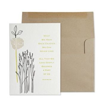 Sympathy Card LTP Deeply Love Card Quote