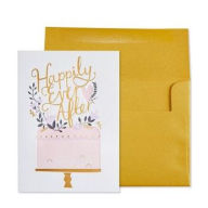 Title: Wedding Card LTP/FOIL Happily Ever After Cake