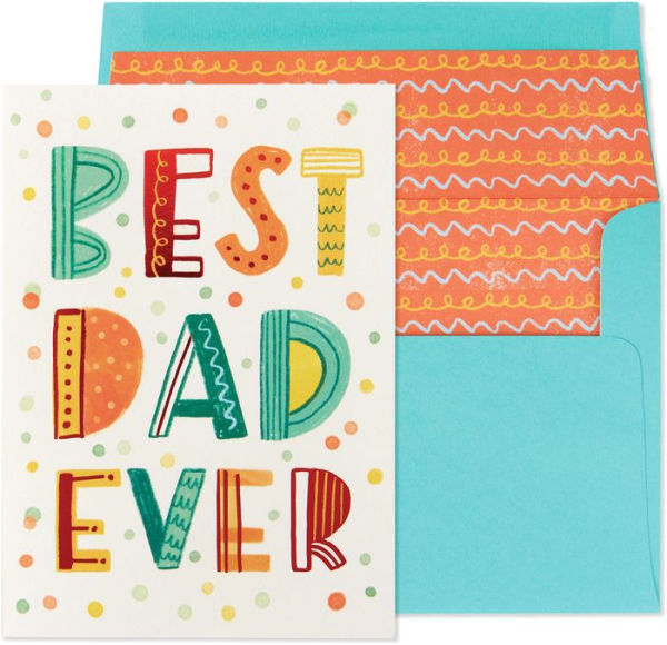 Father's Day Greeting Card Best Dad Ever