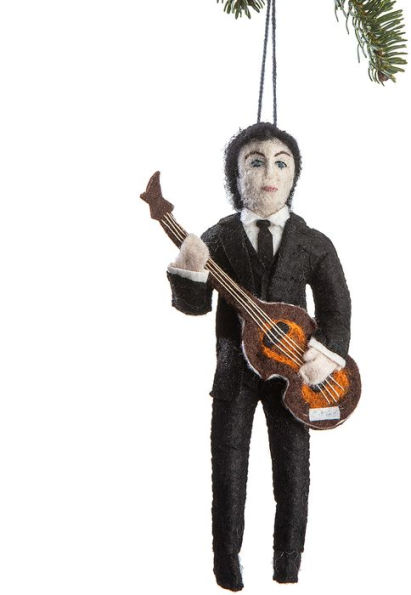 Paul McCartney Handmade Felt Ornament