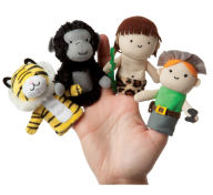 Title: Manhattan Toy Storytime - A Jungle Story Finger Puppet Set